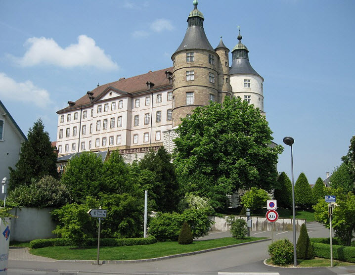 Château Montbéliard Wurtemberg, France